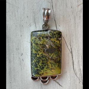Leopardskin Jasper Pendant